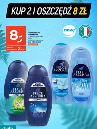 Dealz Żel pod prysznic Felce Azzurra 400 ml oferta