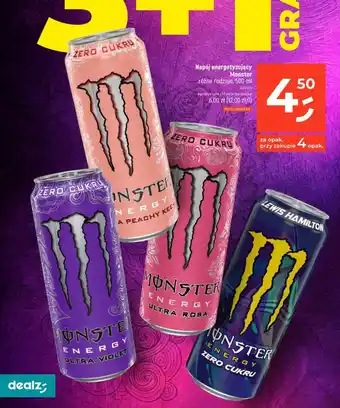 Dealz Napój energetyzujący Monster 500ml oferta