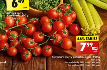 Biedronka Pomidory cherry gałązka 500g oferta