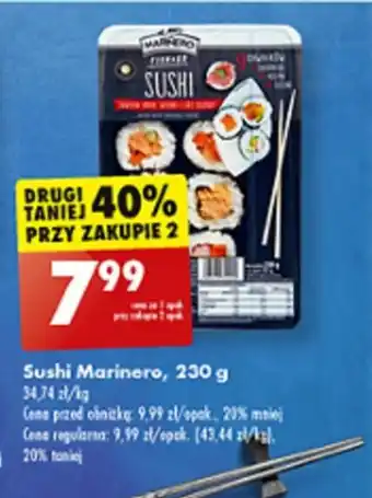 Biedronka Sushi Marinero 230g oferta