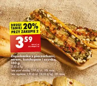 Biedronka Zapiekanka z pieczarkami 150g oferta
