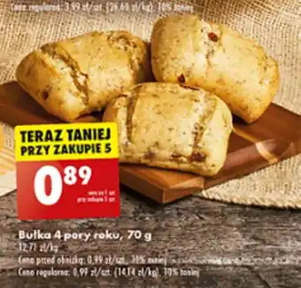 Biedronka Bułka 4 pory roku, 70 g oferta