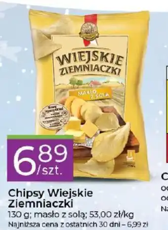 Stokrotka Chipsy Wiejskie Ziemniaczki 130 g oferta