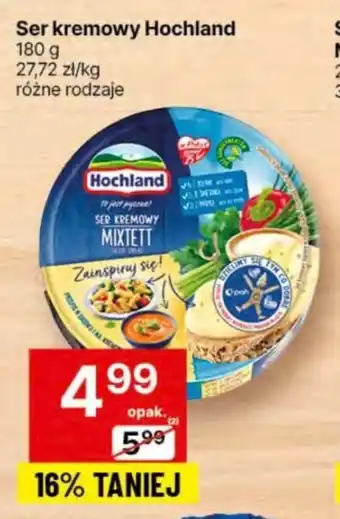Delikatesy Centrum Ser kremowy Hochland 180g oferta