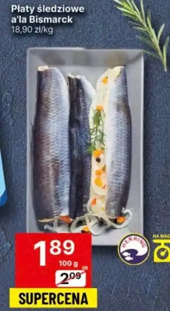 Delikatesy Centrum Płaty śledziowe a'la Bismarck 100g oferta