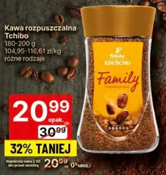 Delikatesy Centrum Kawa rozpuszczalna Tchibo 180-200g oferta