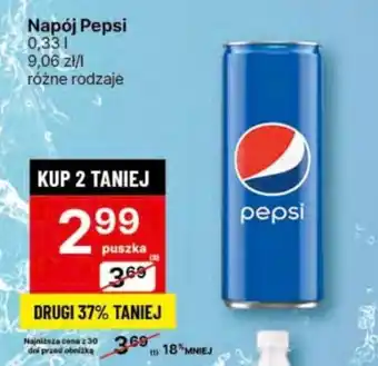 Delikatesy Centrum Napój Pepsi 0,33l oferta