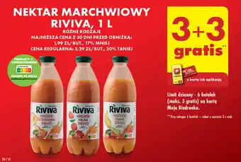Biedronka NEKTAR MARCHWIOWY RIVIVA, 1 L oferta
