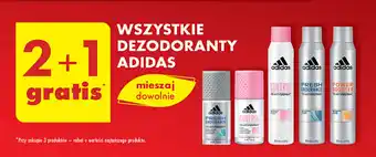 Biedronka WSZYSTKIE DEZODORANTY ADIDAS oferta