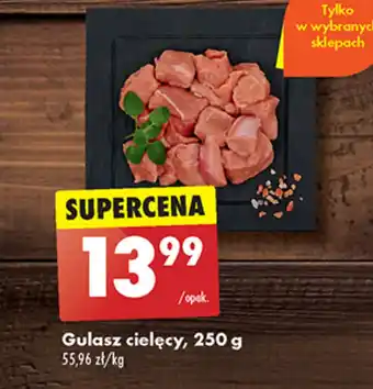 Biedronka Gulasz cielęcy, 250 g oferta