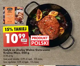 Biedronka Indyk ze śliwką Wolno Gotowane Kraina Mięs, 500 g oferta