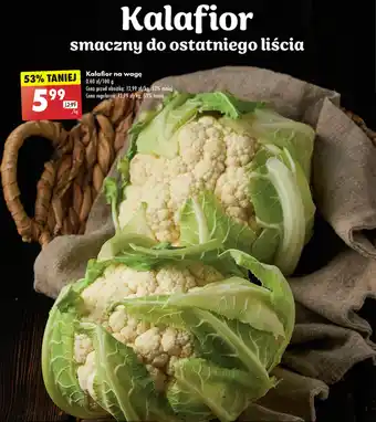 Biedronka Kalafior na wagę 1 kg oferta