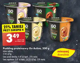 Biedronka Pudding proteinowy Go Active, 200 g oferta