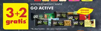 Biedronka WSZYSTKIE BATONY I WAFLE GO ACTIVE oferta
