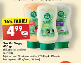 Biedronka Sos Go Vege, 410 g oferta