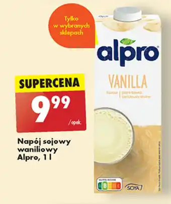 Biedronka Napój sojowy waniliowy Alpro, 1 l oferta