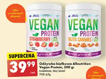 Biedronka Odżywka białkowa Allnutrition Vegan Protein, 500 g oferta