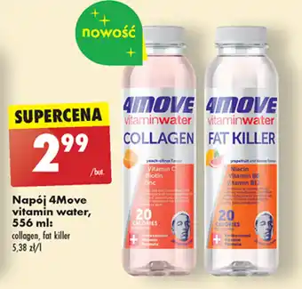 Biedronka Napój 4Move vitamin water, 556 ml oferta