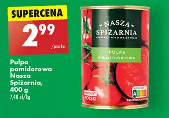 Biedronka Pulpa pomidorowa Nasza Spiżarnia, 400 g oferta