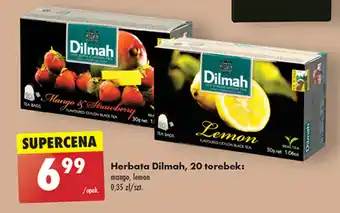 Biedronka Herbata Dilmah, 20 torebek oferta