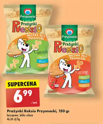 Biedronka Prażynki Reksio Przysnacki, 150 g oferta
