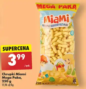 Biedronka Chrupki Miami Mega Paka, 250 g oferta