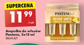 Biedronka Ampułka do włosów Pantene, 3x15 ml oferta