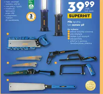 Biedronka Piła ręczna lub zestaw pił oferta