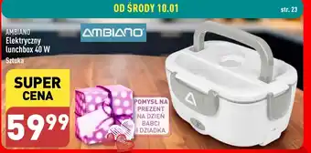 ALDI Elektryczny lunchbox 40 W oferta