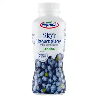 Netto Piątnica skyr jogurt pitny typu islandzkiego jagoda 330 ml oferta