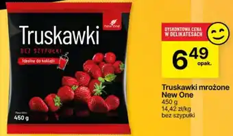 Delikatesy Centrum Truskawki mrożone New One 450 g oferta