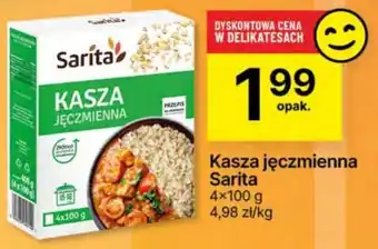 Delikatesy Centrum Kasza jęczmienna Sarita 4x100 g oferta