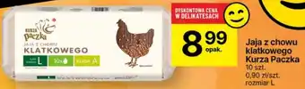 Delikatesy Centrum Jaja z chowu klatkowego Kurza Paczka 10 szt. oferta