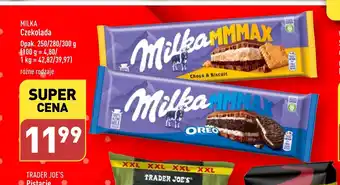 ALDI MILKA Czekolada Opak. 250/280/300 g oferta