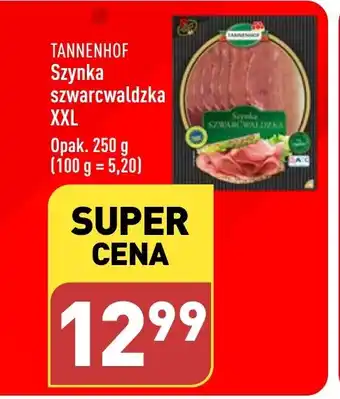 ALDI TANNENHOF Szynka szwarcwaldzka 250g oferta
