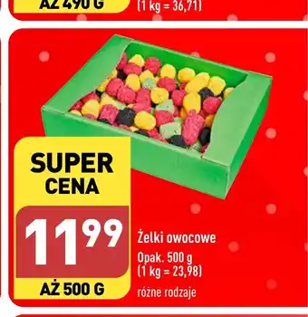 ALDI Żelki owocowe 500 g oferta