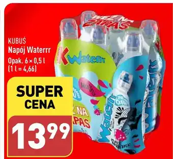 ALDI KUBUŚ Napój Waterrr 6 × 0,5l oferta