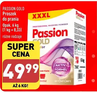 ALDI PASSION GOLD Proszek do prania 6kg oferta