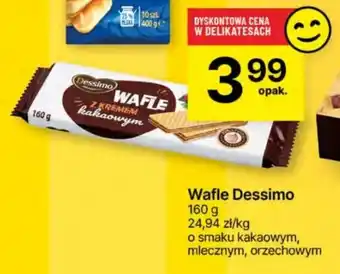 Delikatesy Centrum Wafle Dessimo 160 g oferta