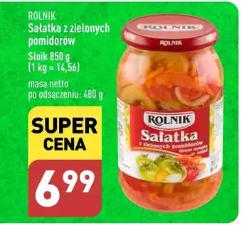 ALDI ROLNIK Sałatka z zielonych pomidorów 850g oferta