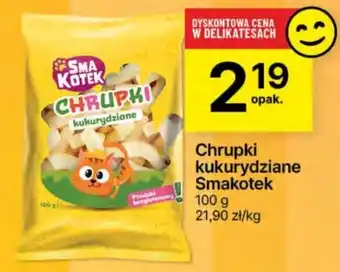 Delikatesy Centrum Chrupki kukurydziane Smakotek 100g oferta