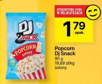 Delikatesy Centrum Popcorn Dj Snack 90g oferta