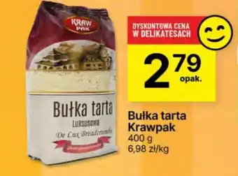 Delikatesy Centrum Bułka tarta Krawpak 400 g oferta