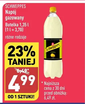 ALDI SCHWEPPES Napój gazowany Butelka 1,35 l oferta