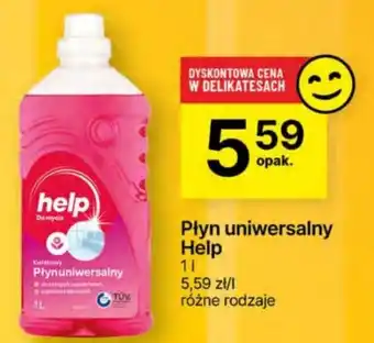Delikatesy Centrum Płyn uniwersalny Help 1l oferta