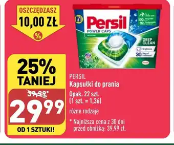 ALDI PERSIL Kapsułki do prania 22szt. oferta