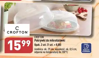 CROFTON Pokrywki do mikrofalówki