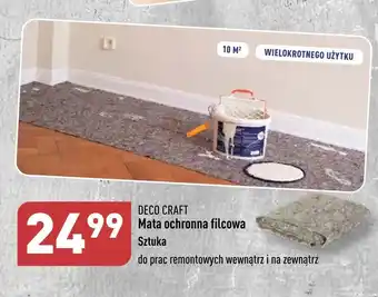 ALDI DECO CRAFT Mata ochronna filcowa Sztuka oferta