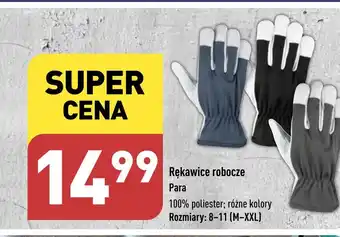 ALDI Rękawice robocze Para oferta