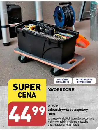 ALDI WORKZONE Uniwersalny wózek transportowy oferta